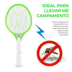 RAQUETA ELECTRICA MATA INSECTOS