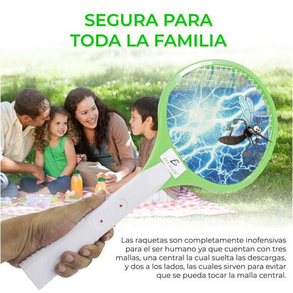 RAQUETA ELECTRICA MATA INSECTOS