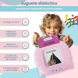 Tarjetas didácticas de aprendizaje para Niños Bilingue