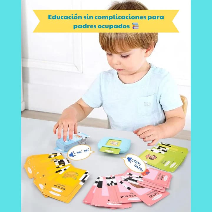 Tarjetas didácticas de aprendizaje para Niños Bilingue